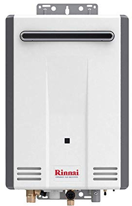 Rinnai V53DeP Propane Tankless Water Heater, 5.3 GPM, Outdoor Installation