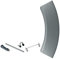 Türgriff Griff silber Set mit Schießnase Kunststoff Waschmaschine Waschgerät ORIGINAL AEG Electrolux 405518648 4055186482 passend Husqvarna L85275XFL WAGL4E200 WASL2E200 WASLEEV200 L87495XFL QW169491