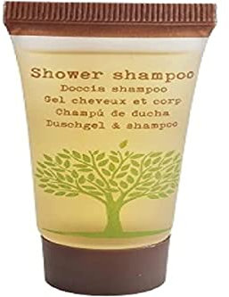 LEONE Confezione da 50 Tubetti Doccia Shampoo, Linea Cortesia Natura, 25 ml, 1250 millilitro