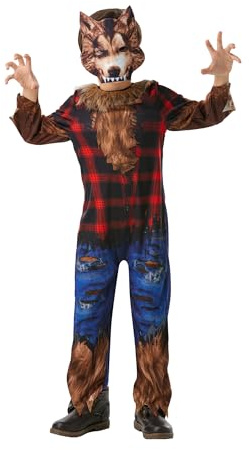 Rubies Official Werewolf, Childs Halloween Costume, Size Medium Age 5-6 Years Halloween, World Book Day