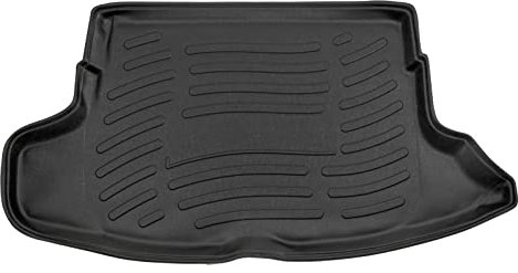SCOUTT | Bandeja para maletero compatible con Juke 2010-2018, con borde alto, estera protectora para el maletero, estriada, enrollable