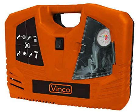 Compressore a Valigetta Vinco 60709 1,3 Hp /1,0 Kw 8 Bar 180 L/m