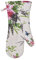 Ulster Weavers - Watercolour Floral & Butterfly Gauntlet Oven Glove (37 x 20cm) - 100% Cotton - 1 Qty - Butterfly Oven Glove Heat Resistant - Watercolour Oven Glove with Flowers - Kitchen Accessories