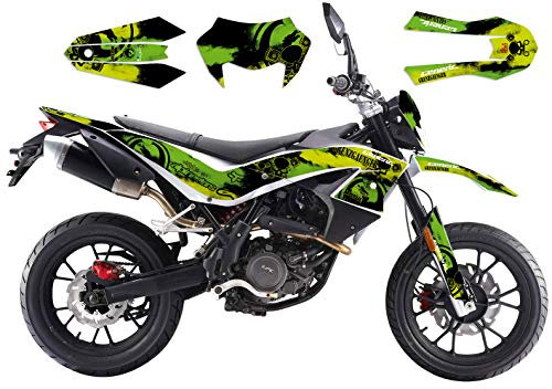 race-styles Aufkleber kompatibel mit KSR Moto Generic TR 125 Supermoto Graphics DEKOR
