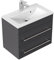 emotion Badmöbel Mars 500 Slimline SoftClose anthrazit