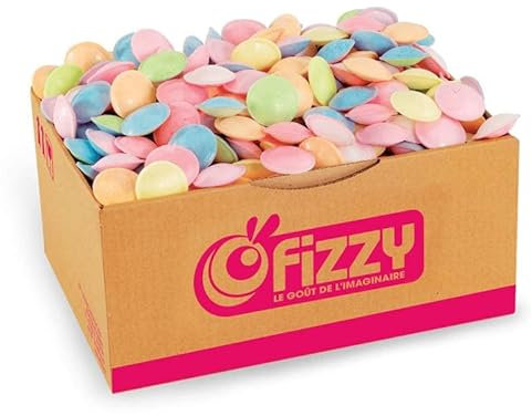 Bonbons Soucoupes Scoopy Carton x3000 - multicolore