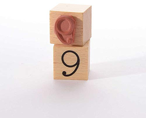 Motivstempel Titel: Ziffern - 9