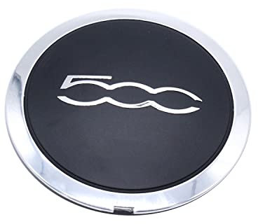 1 cache-moyeu en alliage noir + chrome pour SHLPDFM Fi à 500 SHLPDFM Fi au numéro de pièce : 51884863