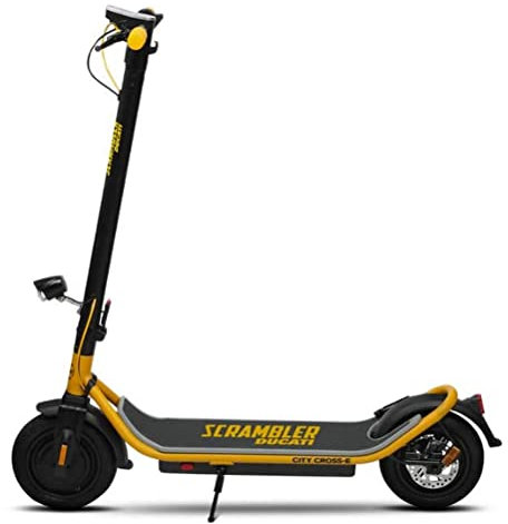 Ducati Scrambler Elektroscooter City Cross-E Yellow Germany Edition ABE/Tüv Zertifikat, Kickscooter, Elektromotor 350W, Einheitsgröße