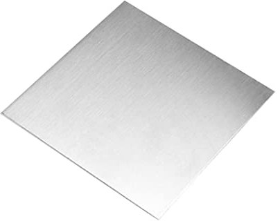 YTGZS Chapa de Acero Inoxidable Grosor 5mm,50mmx50mmx5mm 5pcs