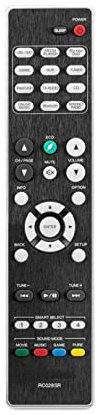 AULCMEET RC028SR Ersatzfernbedienung Kompatibel mit Marantz 5.2-Kanal-Netzwerk-AV-Surround-Receiver 30701021600AS NR1506