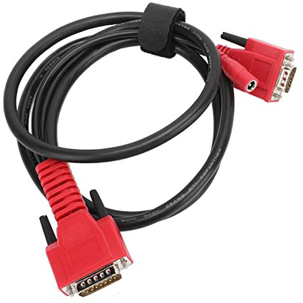 OBD2 15-poliger Kabeladapter, BOROCO 5ft OBD2 15-poliger Kabeladapter Diagnosestecker für PAD2 PAD3 D7 D8 EZ400 I80PRO I80PAD