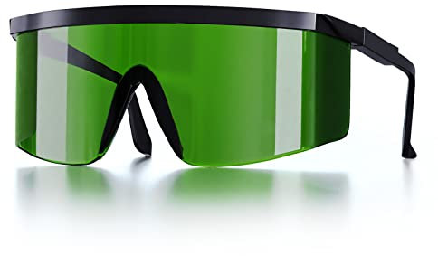 Laserschutzbrille,190-2000nm IPL UV Schutzbrille,Industrielle Blendschutzbrillen Absorbierende IR,ARC,BD,UV,IPL-Impulslicht,geeignet für Schönheit,Laser-Haarentfernung,Rostentfernung,Graviermaschinen