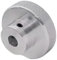 CHANCS Aluminum Alloy Mini Handwheel 80mm OD 12mm Bore Hand Wheel for Lathe/Miller