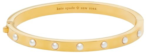 kate spade new york Eingefasster Armreif mit Scharnier, One Size, Metall, Kein Edelstein