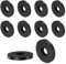 QUARKZMAN 8Pcs Espaciadores de Goma de 40mm OD 15mm ID 5mm de Altura Redondos Amortiguadores de Vibración Arandelas de Goma Gruesas para Accesorios de Hogar
