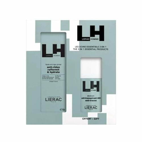 Lierac Cof Homme Anti-eta' Crema 50 Ml + Deo 50 Ml