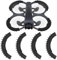 Craznick Avata 2 Propellerschutz Stoßstange - Prop Bumper Anti-Kollision Stoßstange Schutzhülle Ring für DJI Avata 2 Zubehör Schwarz