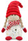 Gehydy Weihnachtswichtel Figuren Weihnachtsdeko Wichtel Weihnachtsmann Weihnachtsmädchen Deko Wichtel Zubehör Dekoration Christmas für Home Küche - Rot