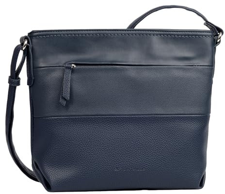 TOM TAILOR Nicolina Damen Umhängetasche Crossbody Bag Mittelgroß Blau