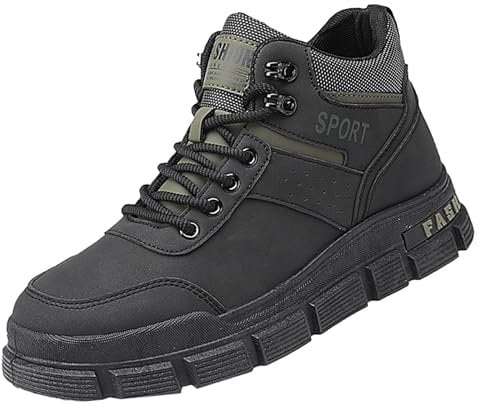 Générique Basket Montante Femme Noire Et Rose Basket Sport Mode Été Hommes Respirant Plat Léger Confortable Décontracté Fitness Femme Basket Semelle Blanche Garcon Sport (Black, 43)
