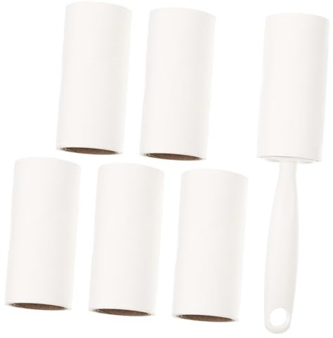 FRCOLOR Fusselroller Mit Ersatzrollen Praktischer Wiederverwendbarer Tierhaarentferner Für Kleidung Und Möbel Effiziente Fusselentfernung Ohne Kratzer Handlich Und Vielseitig Im Haushalt