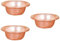 HOLIDYOYO 3pcs Holy Water Cup Altar Water Bowl Pedicure Bowl Buddha Serving Bowl Smudging Bowl Buddhist Altar Supplies Feng Shui Bowl Flatware Tray Decor Buddha Worship Bowl Golden Copper