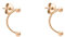 Liebeskind Berlin Creole LJ-1669-E-16 aus Edelstahl in IP Roségold