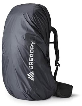 Gregory Unisex-Adult Raincover, Schwarz (Obsidian Black), 50-80L