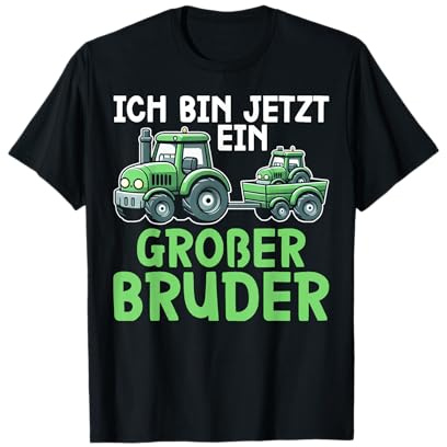 Ich Bin Jetzt EIN Großer Bruder Älteres Baby Geschwister T-Shirt