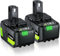 2X 8.0Ah/8000mAh 18V Lithium Battery for ryobi P108 RB18L25 P108 RB18L15 RB18L13 P108 P107 P122 P108 P104 P105 P102 P103