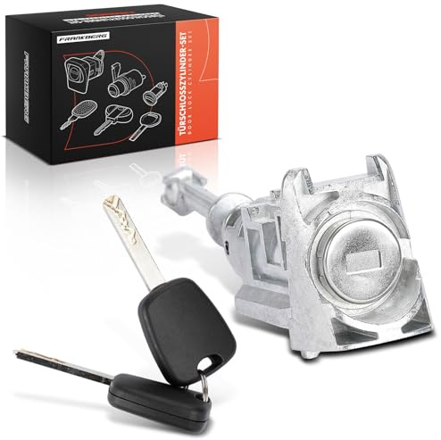 Frankberg Barillet serrure de porte Avant Gauche Remplacer# 9170Y0 | Compatible avec C4 Picasso I MPV UD C4 I LC 407 6D 407 Coupé 6C C4 I Camionnette/Hayon LR
