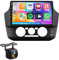 Autoradio Android 14 per VW Volkswagen UP! 2017-2023 con CarPlay wireless/Android Auto Touch Screen da 9 pollici Radio Bluetooth 5.0 Navigazione GPS WiFi DSP Controllo del Volant + Telecamera Posterio