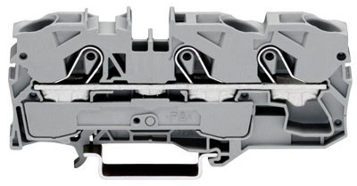 WAGO Durchgangsklemme 3-Leiter, TS 35 2010-1301