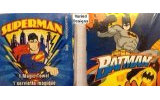 2 Superman et Batman Pop Up Magic Serviette Gant de toilette Lot – variés