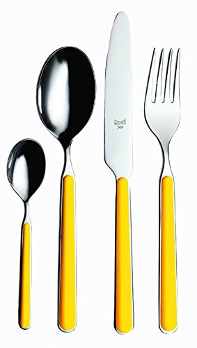 MEPRA Fantasia Servizio Girasole, 24 Pezzi, Acciaio Inossidabile 18/10