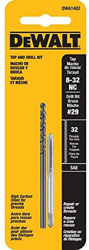 Dewalt # 29 Bohrer und 20,3 cm X 32 NC Wasserhahn-2 Stück Bit und Bohrer SET