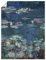 ARTLAND Wanddeko Poster & Kunstdrucke Wandposter 45x60 cm Teich Pflanzen Blumen Seerosen Detail Impressionismus Claude Monet T8AH