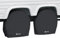 Classic Accessories Over Drive Wohnmobil-Radabdeckungen, Räder 68,6 cm - 76,2 cm Durchmesser, 22,2 cm Reifenbreite, Schwarz
