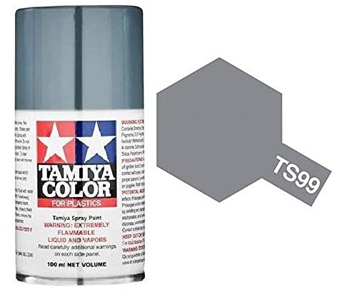 TAMIYA 85099 TS-99 IJN Grau matt 100ml - Sprühfarbe für Plastikmodellbau, Modellbau und Bastelzubehör, Sprühfarbe für den Modellbau