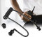 Funkgerät Headset, Ersatz Soundröhrchen für Kopfhörer Radio, Motorola TLKR Radio Ohrhörer 1 Pin Kopfhörer Mikrofon Bodyguard für Motorola TLKR Walkie Radio (Schwarz)
