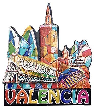 3D Valencia España Refrigerador Imán de Nevera Recuerdos Turísticos Pegatinas Magnéticas Hechas A Mano Inicio Cocina Decoración Regalo de Viaje