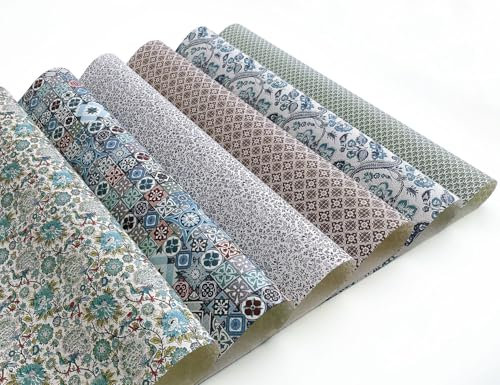 Tassotti | Elegantes klassisches Geschenkpapier | Set mit 6 verschiedenen Blättern, 50 x 70 cm, 85 g, ideal für Buchbücher, Möbelverkleidung, Decoupage, Origami, FSC-zertifiziert, sichere Verpackung