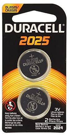Pilas Duracell Specialized Litio, DL/CR2025, 2 uds código 5003990