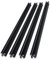 BEVDICNC 2020 300mm Aluminium Extrusion Profil T Typ 4 Stück Schwarz Europäischer Standard Eloxierte Linearschiene Aluminiumprofilextrusion für DIY 3D-Drucker und CNC-Maschinen