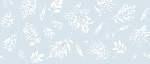d-c-fix film fenêtre anti regard électrostatiques bordures Chute Feuilles - opaque adhésif et décoratif brise-vue cache - pour vitre, vitrage, douche - 20 cm x 1,5 m