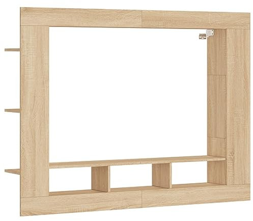 vidaXL Mobile Porta TV Rovere Sonoma 152x22x113cm in Legno Multistrato