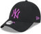 New Era NY Kappe Baseball Fanaccessoire New York Yankees MLB Cap Hut verstellbar schwarz lila - One-Size