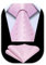 Enlision Krawatte Rosa Herren Hochzeit Plaid Krawatten mit Einstecktuch Formell Business Krawatte & Taschentuch Set