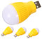 Uonlytech 4 Stück USB kleine Glühbirne led emergency light led- taschenlampe Mini Notbeleuchtung LED-Leuchte LED-USB-Nachtlicht tragbares Nachtlicht Wagen Kleine Glühbirnen Notlicht reisen